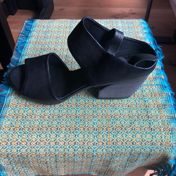 Officine Creative Chealse Black Leather Sandals 39 Handmade in Italy - Picture 2 of 3